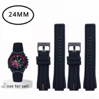 Watch Accessories Bracelet for Casio Edifice ECB-10YD GA2000 PRG600 YBP RW6600 PRG650 Silicone Watch Strap 24mm Waterproof Belt