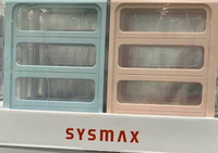 [COSCO代購] C134810 SYSMAX 彩色多用途12格收納盒