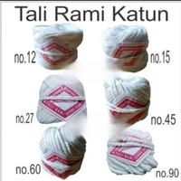 Tali Rami Benang Kasur Tali ikat bacang Tali Rami Katun no.15