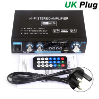 New woopker amp ak35 800w home digital amplifier 12v Bass Audio power Bluetooth amp HiFi FM subwoofe