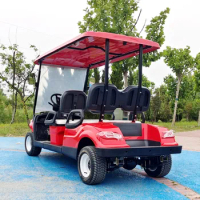 Folding Seat Buggy Car CE 2 4 6 8 Seats 4/5kw 72v/150ah Electric Golf Cart Electric Golf Buggy