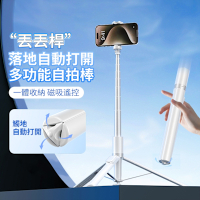 ANTIAN 1.8m X96多功能穩拍伸縮收納藍牙自拍棒 丟丟桿/提提桿 旅行直播旋轉三腳架自拍桿
