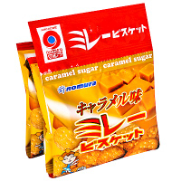 野村煎豆 4連美樂圓餅[焦糖風味](120g)