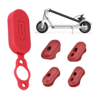 Electric Scooter Charging Port Dust Plug Rubber Case Battery Power Charger Line Hole Cover For Xiaomi M365 Scooter Accessories