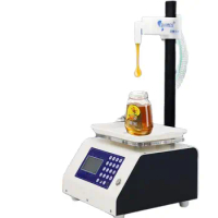 Automatic Weighing Quantitative Honey Filling Machine Scale for Tahini, Laundry liquid ,Viscous liquid 110V/220V or 12V battery