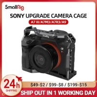 Smallrig Dslr Sony A7 III A73 A7M3 Camera Cage A7R3 Sony A7III Rig with Cold Shoe Mount for Sony A7III A7RIII A9 Camera Kit 2918