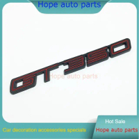 Pelekat Kereta Logam, Reka Bentuk 3D, GT350 GT 350 Logo, Lambang Penggayaan Kereta, Pelekat Lencana