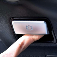 PuraAutoRepair LCX Car Electronic Handbrake Decorative Sticker for Benz A B GL S Class GLA CLA GLE G