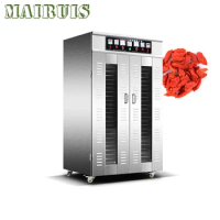 English Digital Control Panel Fruit Vegetable Meat Drying Machine Food Dehydrator Machine Dryer Fruit Dryer Machine