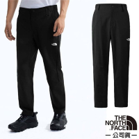 【The North Face】男 ESSEMTIAL Middle Weight 戶外休閒長褲(亞洲版型).健行褲/89ZU-JK3 黑 V