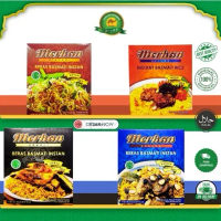 Merhan Bumbu Instan Kebuli Briyani Beras Basmati Instan 500gr Nasi Rice