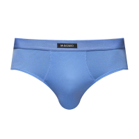 【華歌爾】DADADO-機能系列-勁涼降溫透氣孔洞褲 M-LL合身三角褲(深藍) GSC402DB#LL-LL