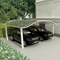 Aluminium modern garage car parking metal carport canopy tent outdoor