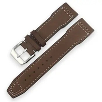 PCAVO 20mm 21mm Watch Strap Watchbands For IWC Chronograph Mark Spitfire Watch Accessories Portuguese Bracelete