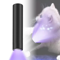 Senter UV Detektor Uang 365nm - Lampu Ultraviolet Rechargeable USB, Cek Urin Jamur & Noda, Detektor