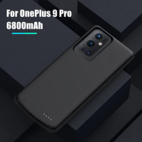 Expower Battery Charger Cases for OnePlus 9 9Rt 9 9R Pro Power Bank Case Shockproof External Charging Soft Battery Case