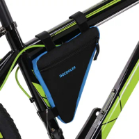MTB Triangle Bicycle Bag Cycling Bike Front Saddle Tube Frame Pouch Bag Lightweight Oxford Fabric Bicycle Tools Storage Bag