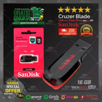 Flashdisk SanDisk Cruzer Blade Original - 16 GB Garansi Resmi 5 Tahun!