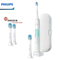 【領券再享優惠+贈原廠刷頭二個 共2+2=4個】PHILIPS HX6857 飛利浦音波智能護齦電動牙刷