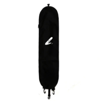 Skateboard Backpack Fish Board and Surfboard Longboard Dance Board Bag Skate Storage Backpack,Longboard Bag Black