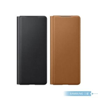 【SAMSUNG 三星】原廠Galaxy Z Fold2 / Z Fold2 5G F916專用 皮革翻頁皮套(公司貨)