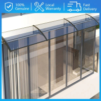 Transparent Platform Awning Rainshed Canopy Balcony Awning Polycarbonate Board Door Window Outdoor Y
