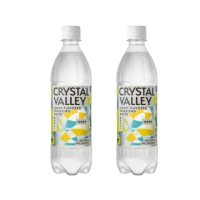 【金車】CrystalValley礦沛氣泡水-檸檬風味585mlx2箱(共48入)