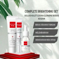 [3 Pcs] Paket Komplit 1 Sabun 1 Cream 1 Serum Skin Care penyamar flek Hitam dan mencerahkan wajah Pe