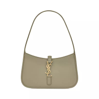 Saint Laurent Mini 5 A 7 Hobo Bag Smooth Leather Strong Moss