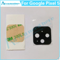 For Google Pixel 5 Back Glass Rear Camera Lens Glass For Google Pixel5 GD1YQ GTT9Q Replacement