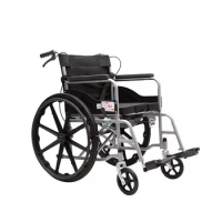 Elderly Chair Car Disabled Car Commode Chair Portable Commode Car Chair Manual Wheelchair Disabled Wheelchair