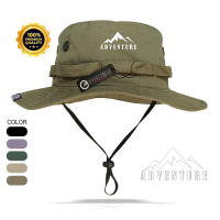 Topi Gunung Original Mountchil unisex Logo Adventure Kode 0010 Nyaman Pria Wanita Cepat Kering Berpo