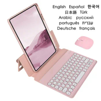 2021 Case for iPad 10 2 9th 7th 8th Gen Case Keyboard Cover for iPad Air 3 2019 Pro 10.5 2017 Flip Magnetic Smart Case Teclado