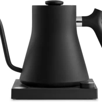 Fellow Stagg EKG Electric Gooseneck Kettle - Pour-Over Coffee and Tea Kettle - Stainless Steel Kettle Water Boiler-Quick Heating