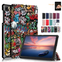 For Samsung Galaxy Tab A7 Lite case T220 T225 PU leather cover Ultra thin tablet case 2020 Case for Samsung Tab A T280+gift film