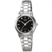CASIO 時尚典雅服貼舒適腕錶(LTP-1275D-1A)-丁字黑面/25mm / 考試錶