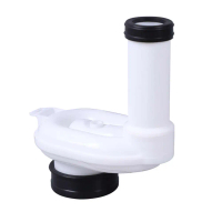 Bộ phận thoát nước PP kiểu siphon ngang cho bồn tiểu, đường kính DN50 x DN40/50, bộ khớp thoát nước 