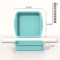 內地直送 - 食品級圓形蛋糕工具烘焙矽膠模具單孔戚風吐司烤盤DIY家用甜甜圈