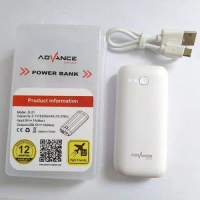 Powerbank 5000mah advance ril kapasitas
