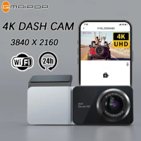 Dash Cam for Cars 4K Camera Black Box Car Dvr Built-in WiFi Video Recorder Night Vision Parking Monitor car acssecories