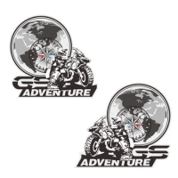 Trunk GSA Motorcycle Luggage Tail Top Side Box cases Stickers panniers Aluminium Adventure For BMW R1200GS R1200 R 1200 GS