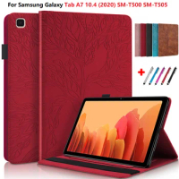 Wallet Stand Cover For Funda Samsung Galaxy Tab A7 10.4 T500 T505 T507 Case Leather TPU Tablet For Galaxy Tab A7 A 7 2020 Case