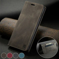 OnePlus 8T Case Leather Magnetic Card Bags Case For One Plus 8T Cover Stand Luxury Wallet Phone Case