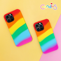 【Candies】iPhone 14 Pro - Simple系列 愛之彩虹手機殼