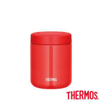 THERMOS膳魔師 不銹鋼真空食物燜燒罐400ml 紅色(JBR-400-R)