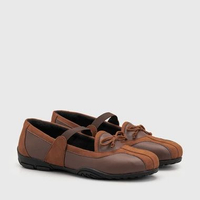 Adorable Projects - Ivone Flat Shoes Brown - Sepatu Wanita 37