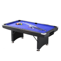 High Quality Slate Bed Solid Wood Indoor 7ft Pool Table Billiard Table