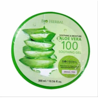 [ BPOM ] Bio Herbal Aloe Vera Gel Asli dengan Stiker Tracking Code Menutrisi Kulit Pelembab 300ml