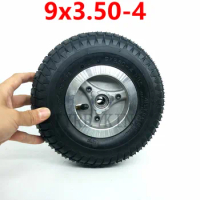 High Quality 9 Inch 9x3.50-4 Tube Tire Wheel Fits Scooter Skateboard Pocket Bike Electric Tricycle 9*3.50-4 Tyre Wheel Parts