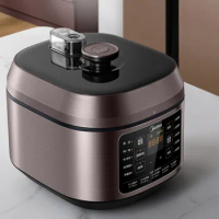 5L Large Capacity Rice Cooker Household Electric Pressure Cooker Stainless Steel 2 Liner Pots Instant Pot Pressure Slow Cooker